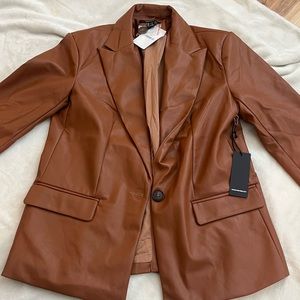 Women’s Faux Leather Jacket